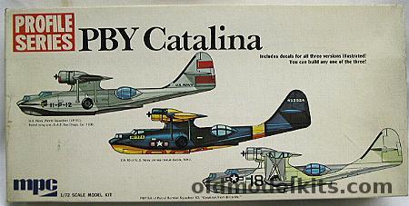 MPC 1/72 Consolidated PBY-5A / OA-10 Catalina - VP-11 Patrol Wing One A.A.S. San Diego (1938) / OA-10 US Navy SAR 1947 / PBS 63 'Cowboys from Blitzville'- Profile Series, 2-2002-200 plastic model kit